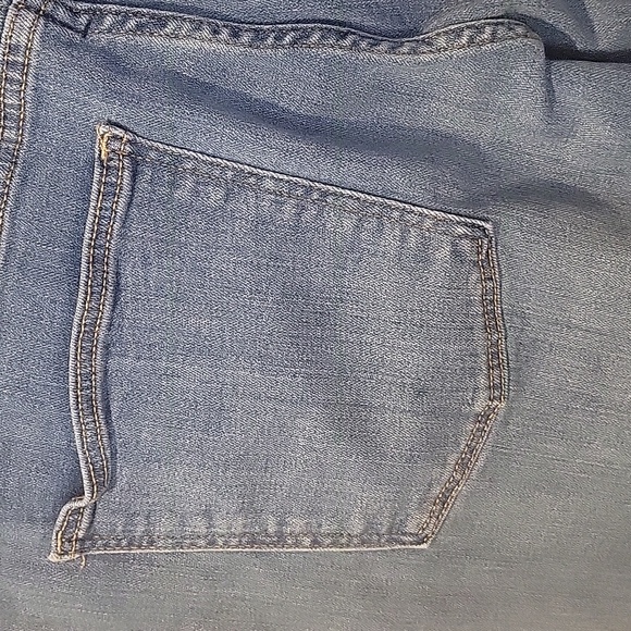 UNIVERSAL THREADS HIGH RISE SLIM STRAIGHT JEANS  16  BLUE - Picture 6 of 12